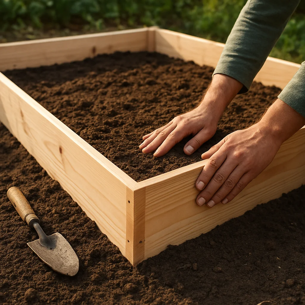 Before You Fill a Raised Bed