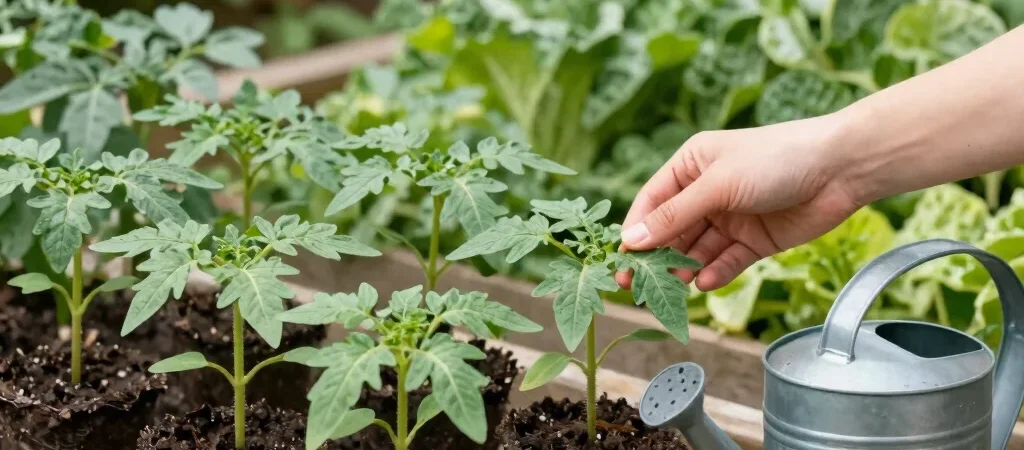 A Better Start for Tomato Seedlings