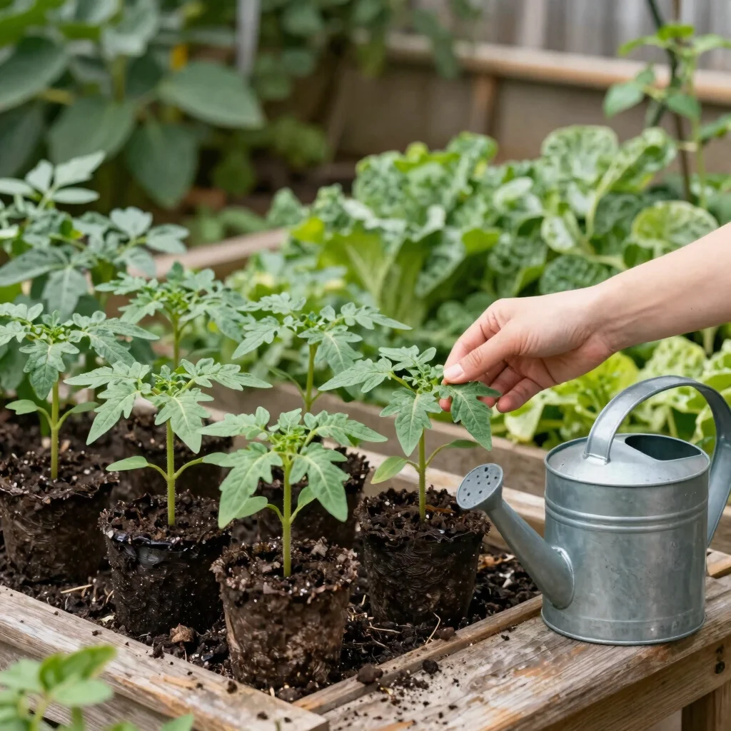 A Better Start for Tomato Seedlings